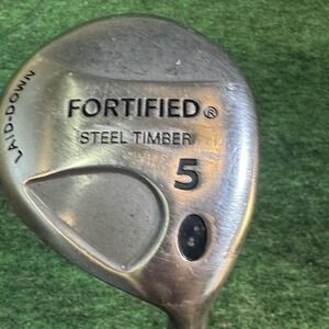 Vintage Fortified Steel Timber 5 Wood RH ML30 Flexible Graphite USA Golf Club